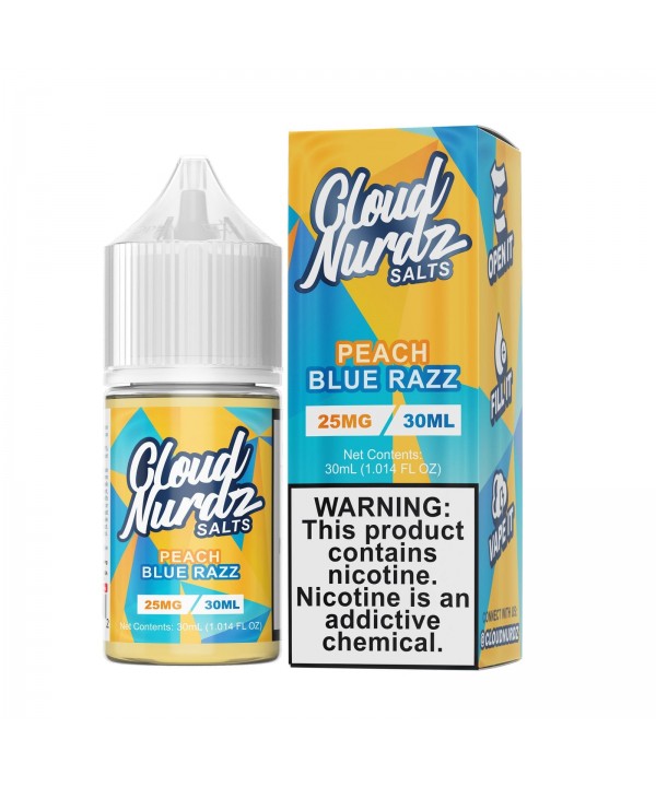 Peach Blue Raspberry by Cloud Nurdz TFN Salt 30ml