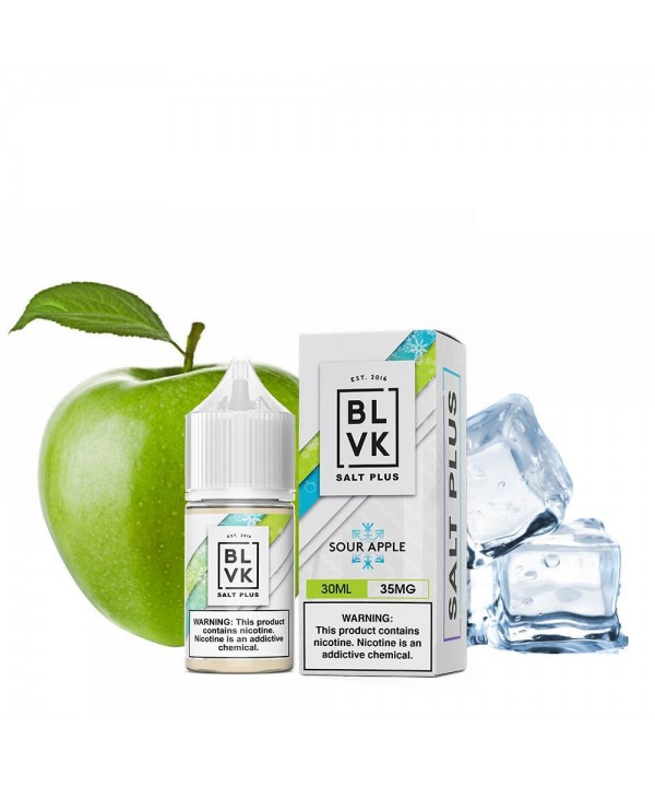 Apple Candy Ice (Sour Apple Ice) Salt Plus by BLVK Unicorn 30ml