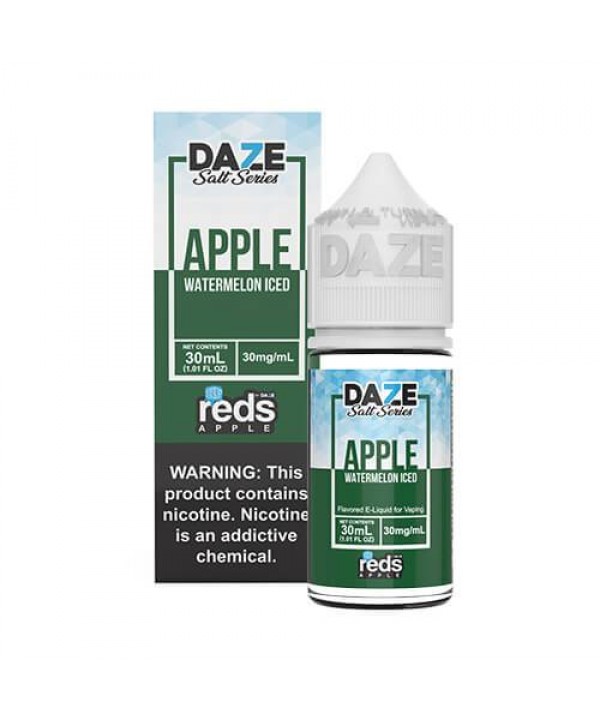 Reds Watermelon Iced by VAPE 7 DAZE SALT E-Liquid ...