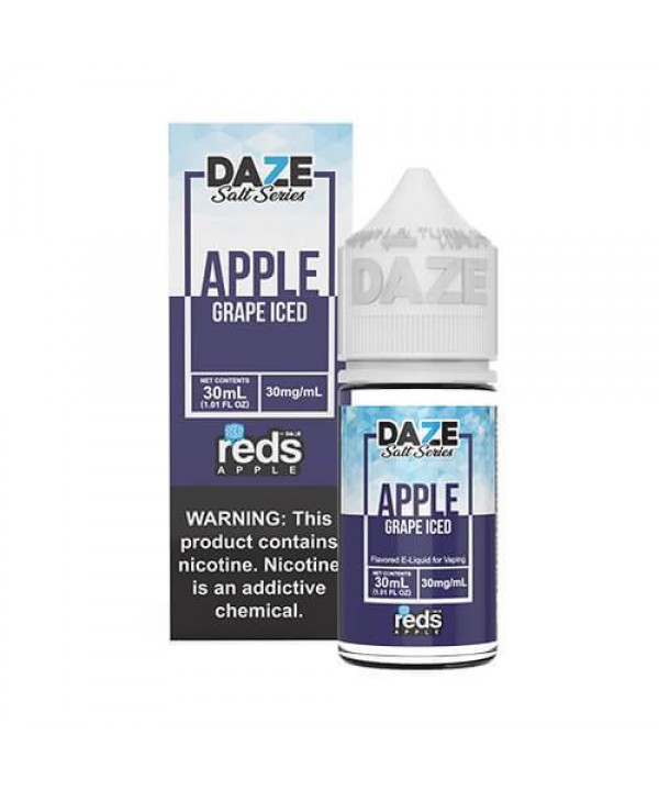 Reds Grape Iced by Vape 7 Daze Salt 30ml