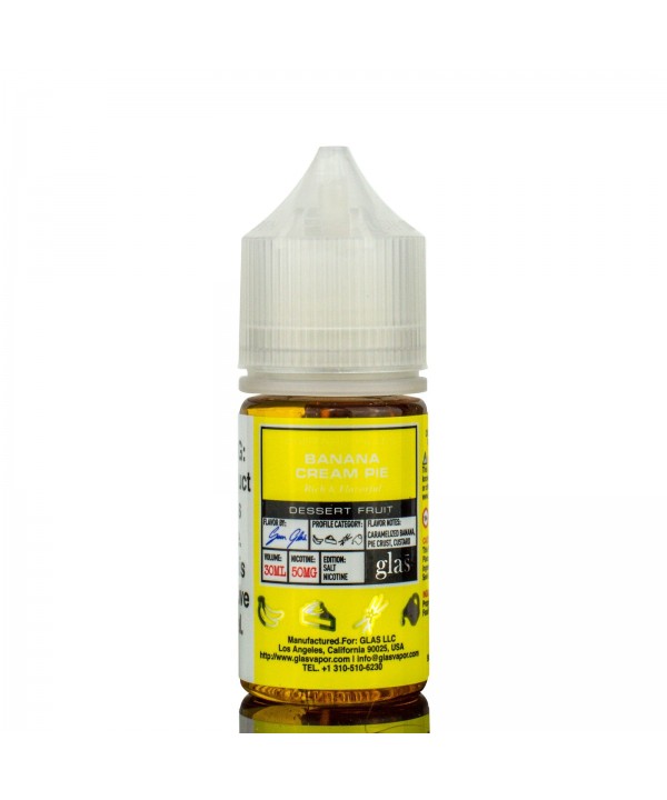 Banana Cream Pie by Glas BSX Nic Salts 30ml