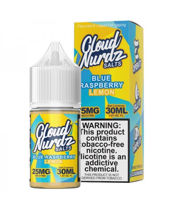 Blue Raspberry Lemon by Cloud Nurdz TFN Salt 30ml