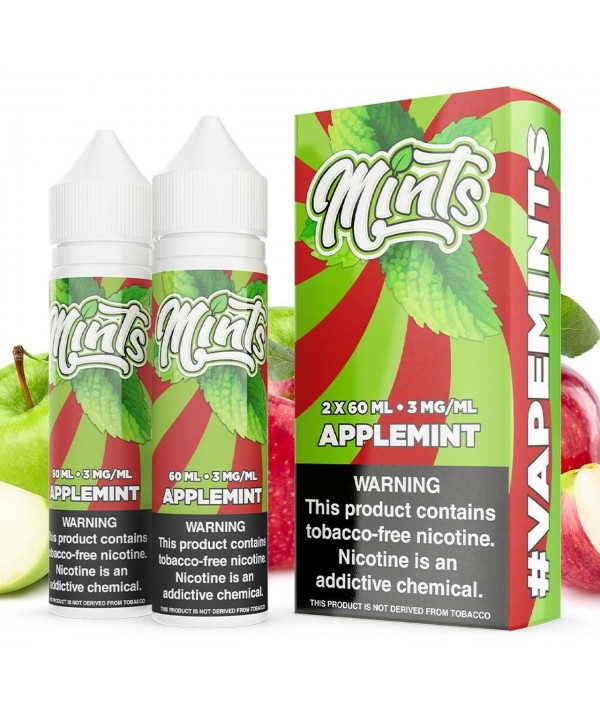 Applemint by MINTS SUB OHM SALT SERIES E-Liquid 2X...