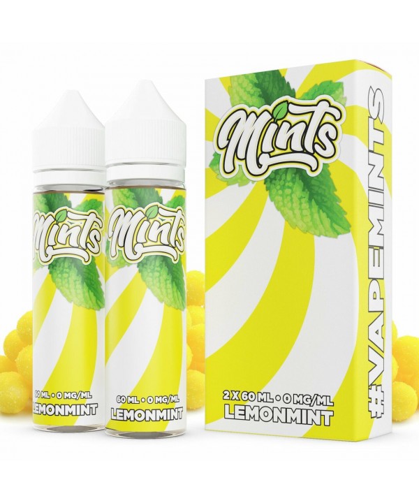 Lemonmint by MINTS SUB OHM SALT SERIES E-Liquid 2X 60ML